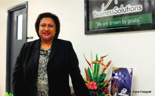 A PNG businesswoman with the right solutions